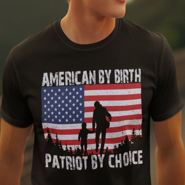 Camiseta Patriota patriota de la bandera estadounidense cit (Subido por el creador)