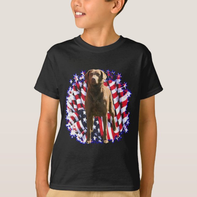 Camiseta Patriota recuperador de bahía de Chesapeake (Anverso)