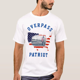 Camiseta Patriota sobrepasado - 1 tee