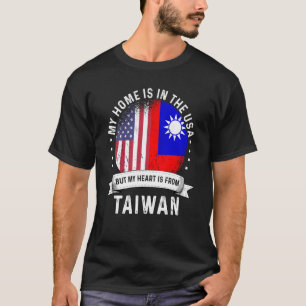 Camiseta Patriota taiwanés norteamericano crece orgulloso d