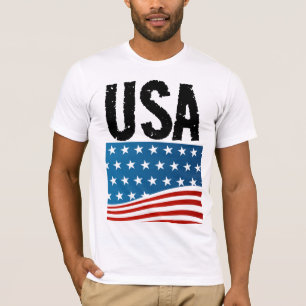 Camiseta PATRIOTA USA 4 de julio Mens T-SHIRT