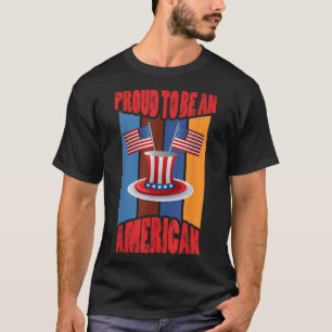Camiseta Patriotas Orgullosos Día Estadounidense Conmemorat