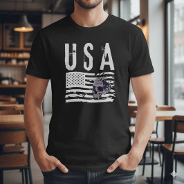 Camiseta Patriotic American Gothic Tee