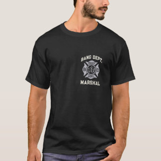 Camiseta Patriotic Bang Dept MARSHAL 4 de julio Fuegos arti