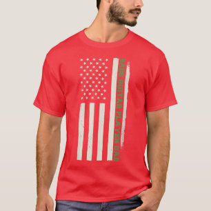 Camiseta Patriotic Bassist Guitarist Bass Guitar Player Dad