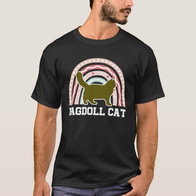 Camiseta patriotic cat ragdoll cat kittens (Anverso)