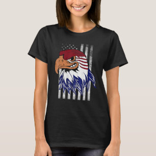 Camiseta Patriotic Eagle Usa Merica 4 De Julio American Fl