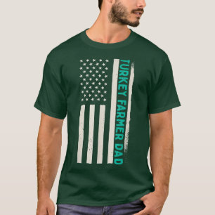 Camiseta Patriotic Farming Farm Agriculture Turkey Farmer D