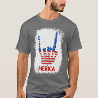 Camiseta Patriotic Merica Skeleton Estados Unidos Bandera A
