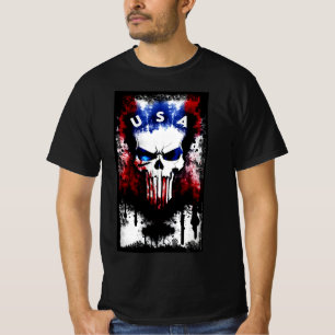Camiseta Patriotic Punisher (Estados Unidos de América)