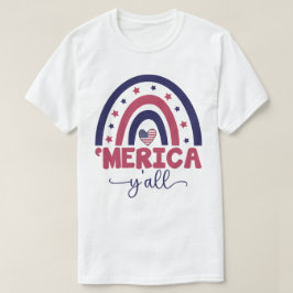 Camiseta Patriotic Shirt, Independence Day merica 4th