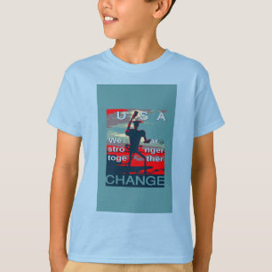 Camiseta Patriotic USA Hope Graphic Art Print Design