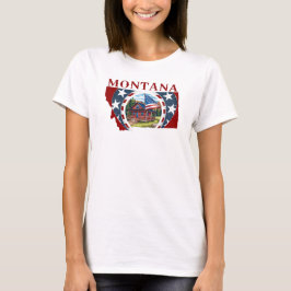 Camiseta Patriotic USA Montana