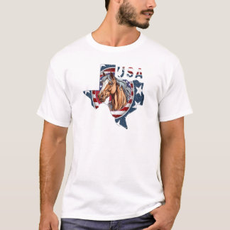 Camiseta Patriotic USA Texas