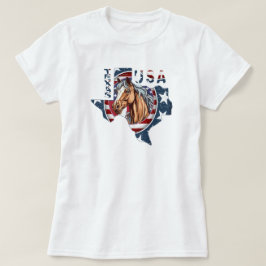 Camiseta Patriotic USA Texas