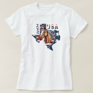 Camiseta Patriotic USA Texas