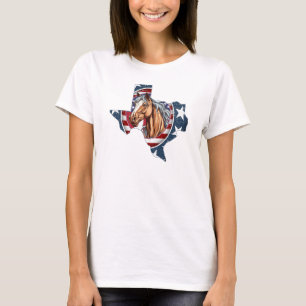 Camiseta Patriotic USA Texas