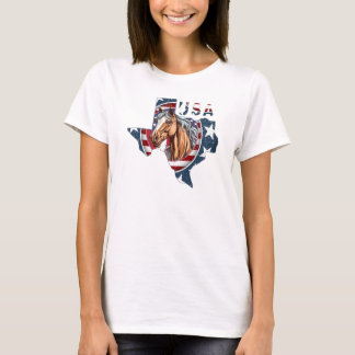 Camiseta Patriotic USA Texas
