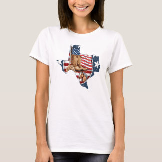 Camiseta Patriotic USA Texas T-Shirt