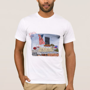 Camiseta Patriotic Wheaten Scottish espera gran desfile