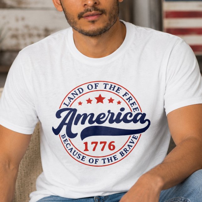 Camiseta Patriótica América 1776 (Subido por el creador)