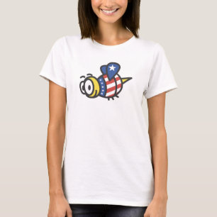 Camiseta Patriótica Bumble Bee