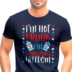 Camiseta Patriótica Celebrando la Libertad No Borr