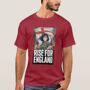 Camiseta Patriótica de Amelia con la Bandera de St