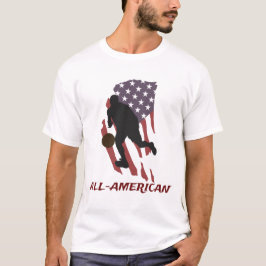 Camiseta Patriótica de Baloncesto All-American