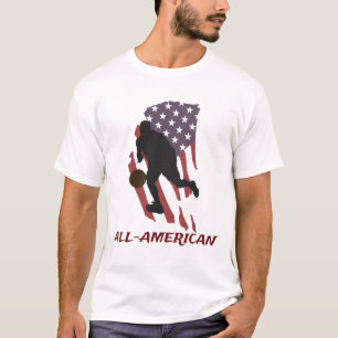 Camiseta Patriótica de Baloncesto All-American
