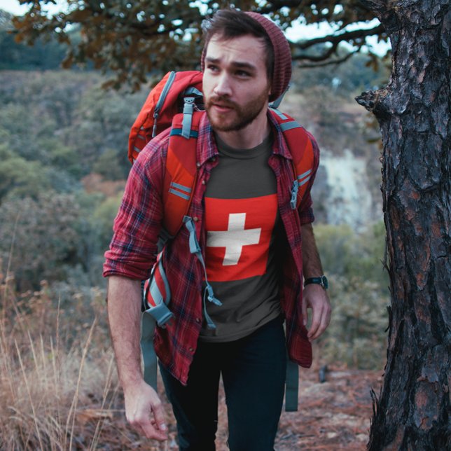 Camiseta Patriótica de Bandera de Suiza (Subido por el creador)