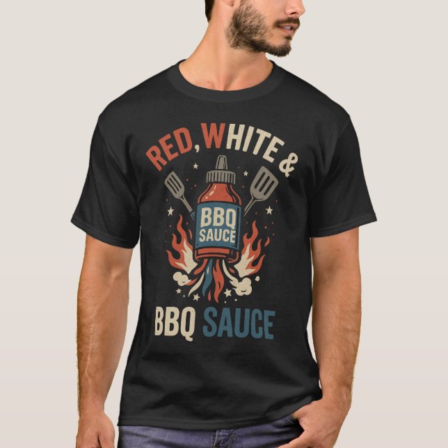 Camiseta Patriótica de Barbacoa (Anverso)