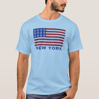 Camiseta Patriótica de EE. UU. con detalle de Nuev