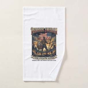 Camiseta Patriótica de Hierro Superviviente Apocal