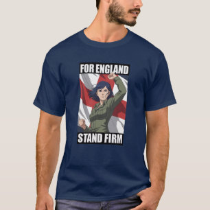 Camiseta Patriótica de Inglaterra Amelia St George