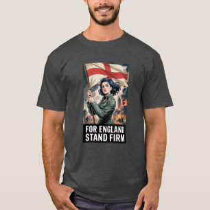 Camiseta Patriótica de Inglaterra UK Bandera de Sa