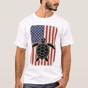Camiseta Patriótica de la Bandera Americana de Tor