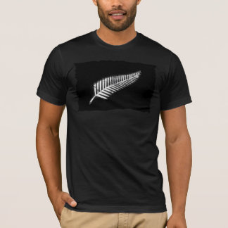 Camiseta Patriótica de Silver Fern de Nueva Zeland