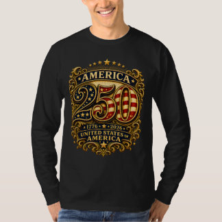 Camiseta Patriótica del 250 Aniversario de EE. UU.