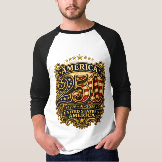 Camiseta Patriótica del 250 Aniversario de EE. UU.