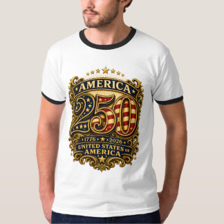 Camiseta Patriótica del 250 Aniversario de EE. UU.