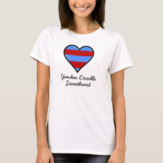 Camiseta patriótica del amor