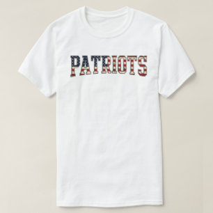 Camiseta Patriótica Estadounidense con Bandera Dis