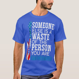 Camiseta Patriótica Guitarista de la Bandera Ameri