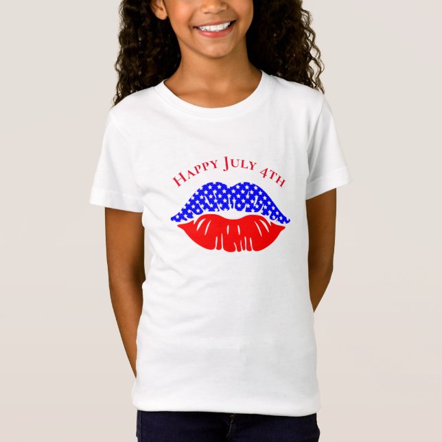 Camiseta Patriótica para Niños (Anverso)
