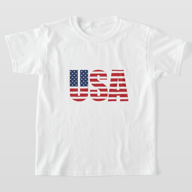 Camiseta Patriótica para Niños (Distribución)