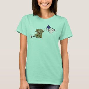 Camiseta Patriótica Perro 4 de Julio