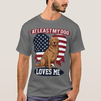 Camiseta Patriótica Perro Lover