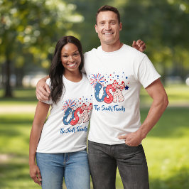 Camiseta Patriótica Personalizada de EE. UU.
