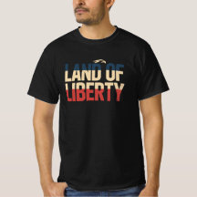 Camiseta Patriótica USA Tierra De Libertad